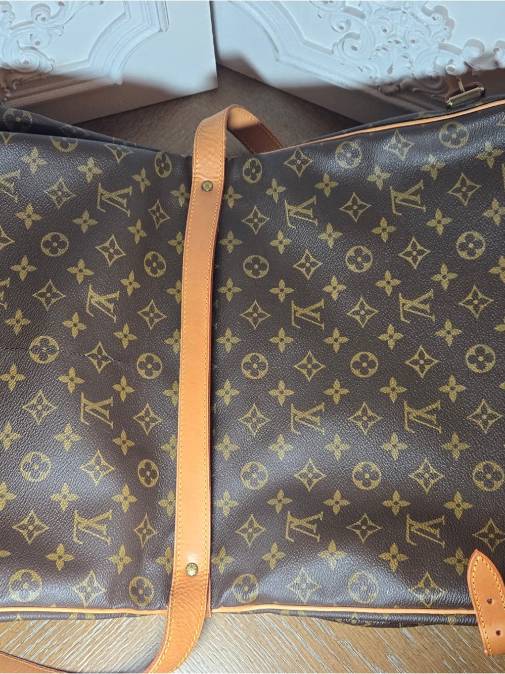 Louis Vuitton Monogram Canvas SAUMER 35 Messenger Bag SUPER NICE! Clean! - Picture 13 of 16